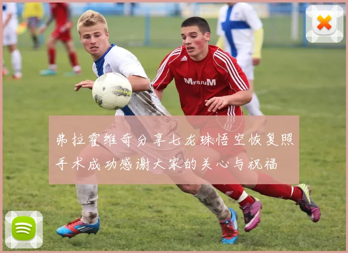 弗拉霍维奇分享七龙珠悟空恢复照手术成功感谢大家的关心与祝福